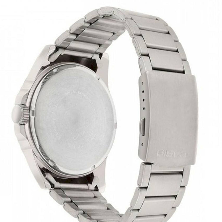 Casio Dress Analog Watch 'Silver Metallic' MTP-E501D-8AV