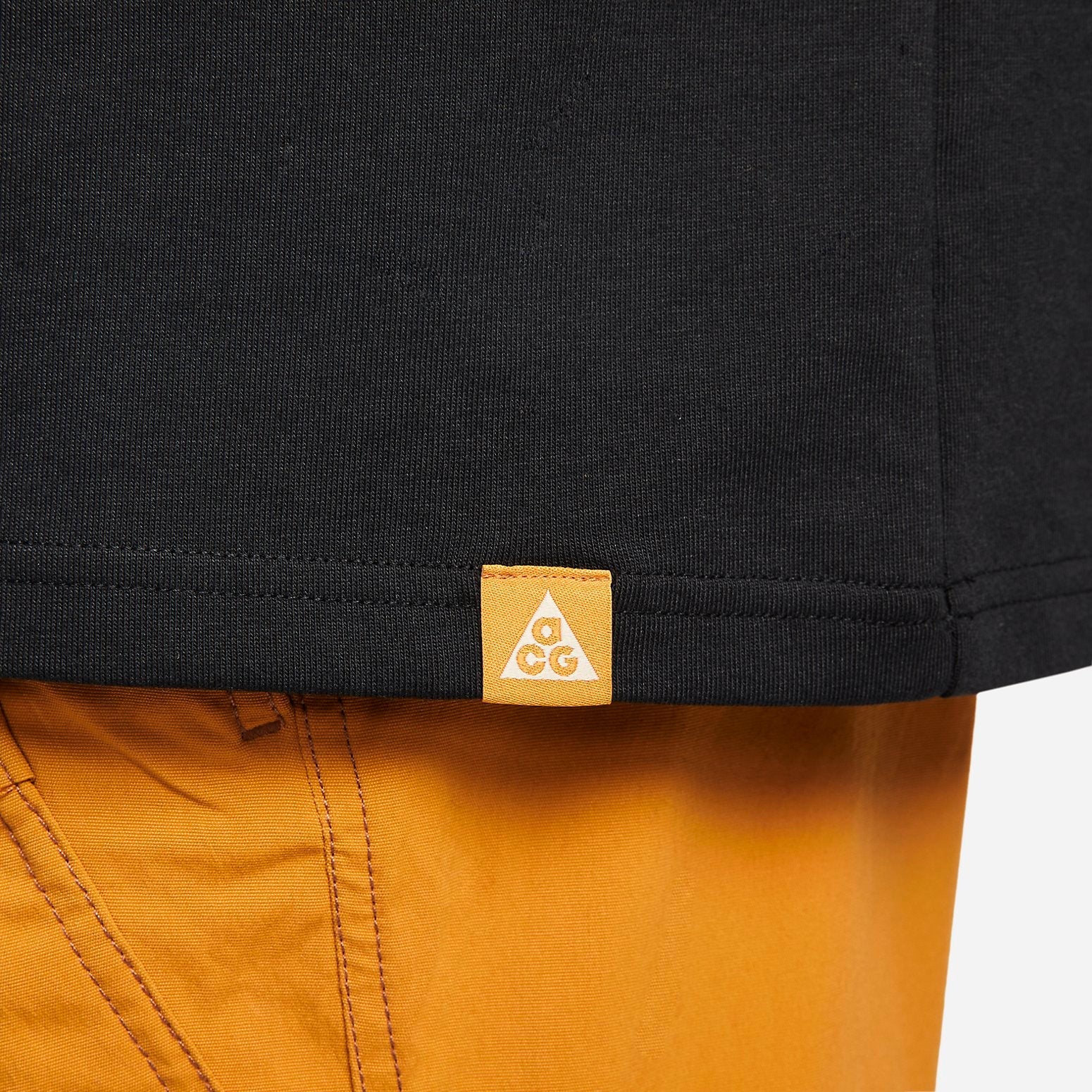 Nike ACG High Box Logo Tee 'Black Orange' DR7755-010