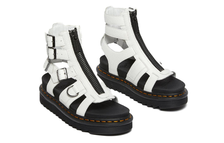 (WMNS) Dr. Martens Olson Sandals White 26561100