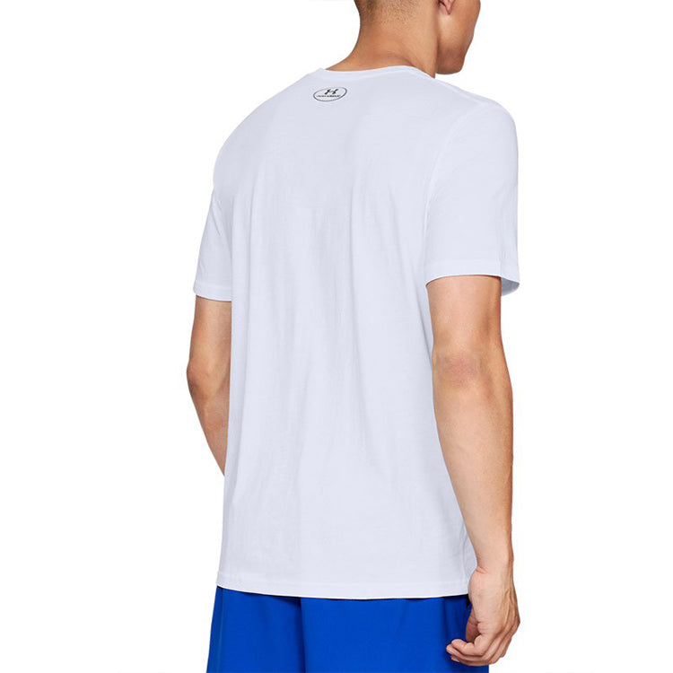 Men's Under Armour UA Big Logo Training Sports White 1329583-100