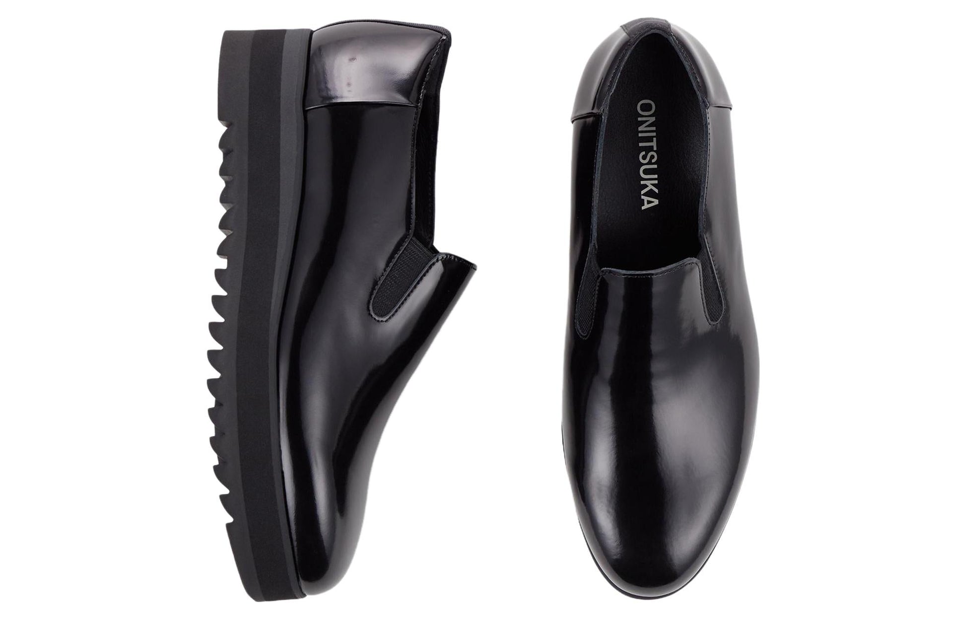 (WMNS) Onitsuka Tiger Slip-on 'Black' 1182A291-003