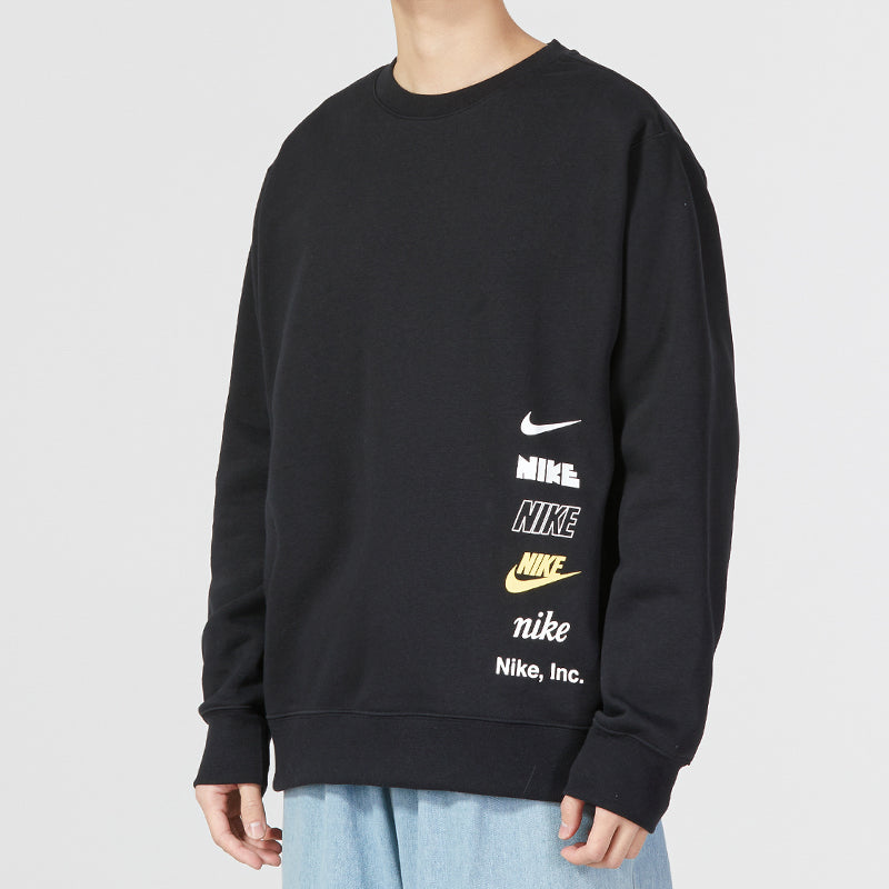 Nike Club Fleece+ Brushed-Back Crew DX0782-010