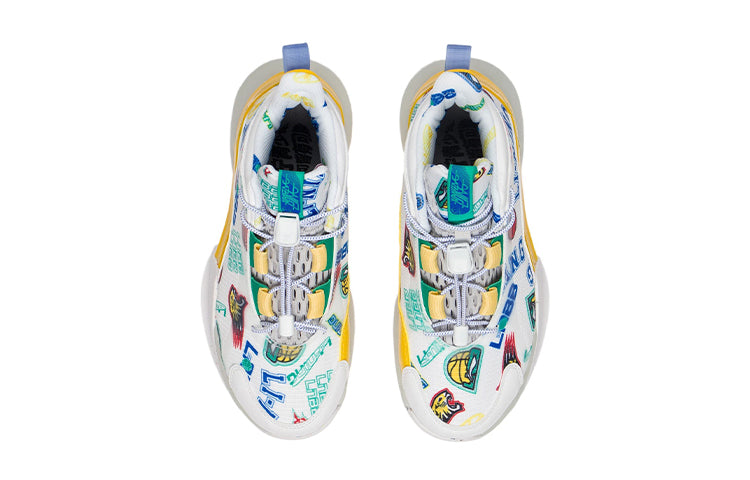 (GS) Li-Ning Team2.0 Mid 'White Yellow Blue' YKBS016-3