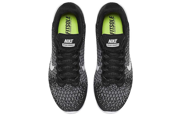 (WMNS) Nike Air Max Sequent 2 'Black White' 852465-002