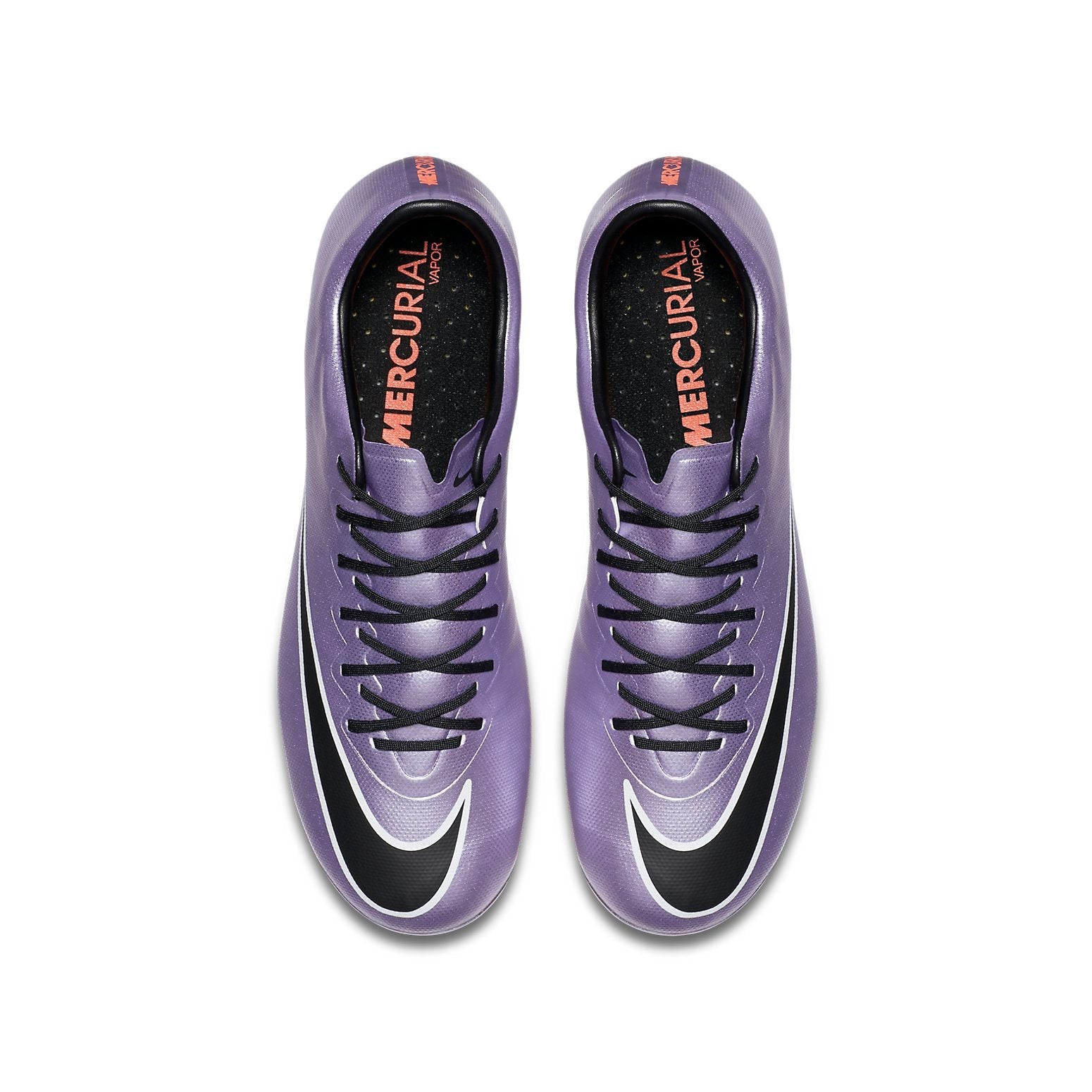 (GS) Nike Mercurial Vapor X FG 'Purple Black White' 651620-580