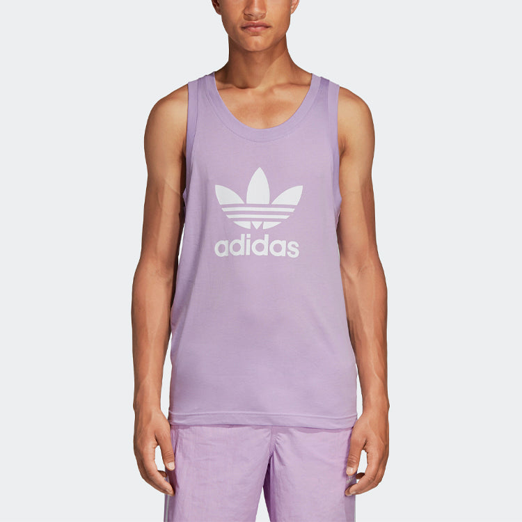 adidas originals Large Logo Sleeveless Vest Purple DV1507