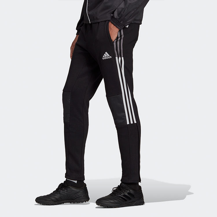 Men's adidas Casual Breathable Bundle Feet Sports Pants/Trousers/Joggers Black H33688