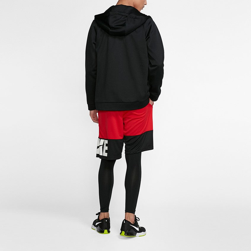 Nike Therma Zipper Cardigan Casual Sports Hooded Jacket Black AJ4451-010