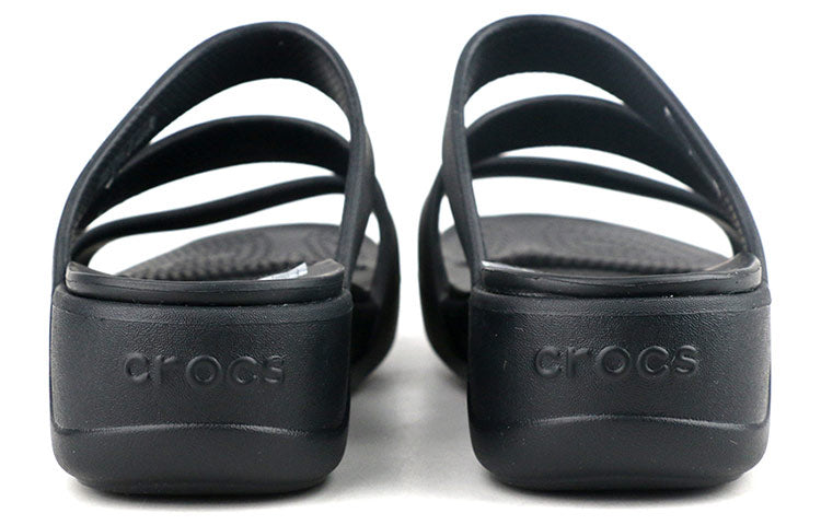 (WMNS) Crocs Monterey Strappy Wedge 206304-001