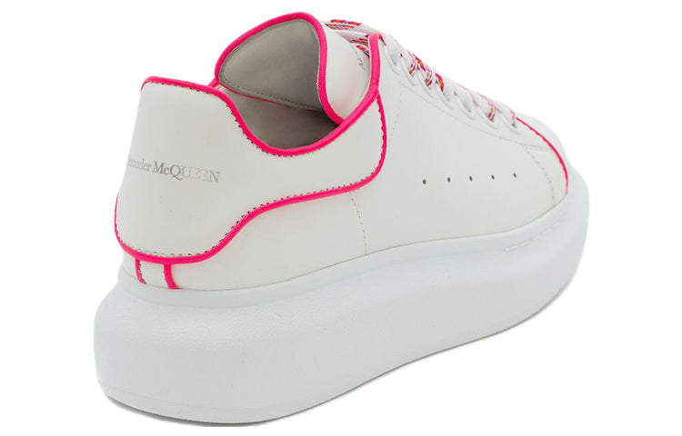 (WMNS) Alexander McQueen Oversized Sneakers 'Fluo Pink' 697600WIBNI9757