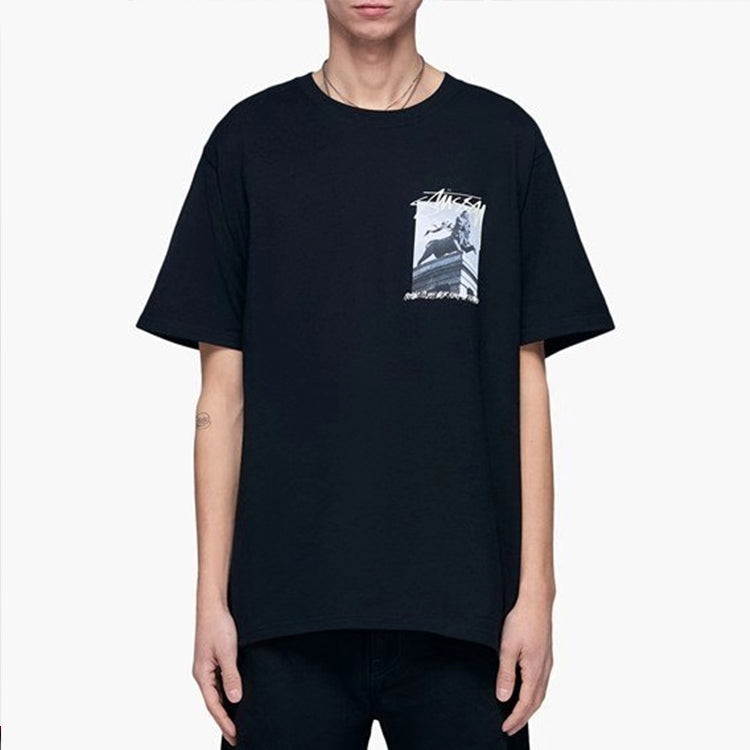 Stussy Unisex Emperor Logo Printing Black 1904474-BLACK