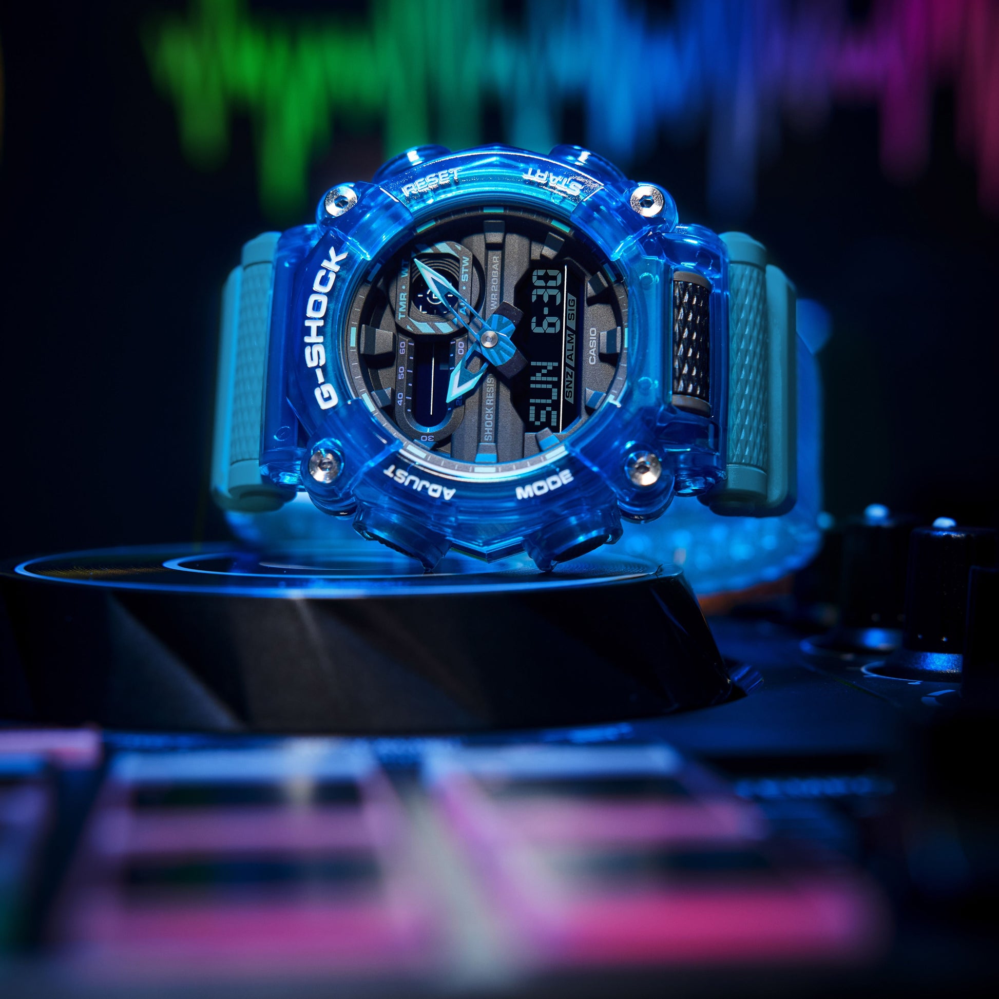 CASIO G-Shock Analog-Digital 'Blue' GA-900SKL-2APR