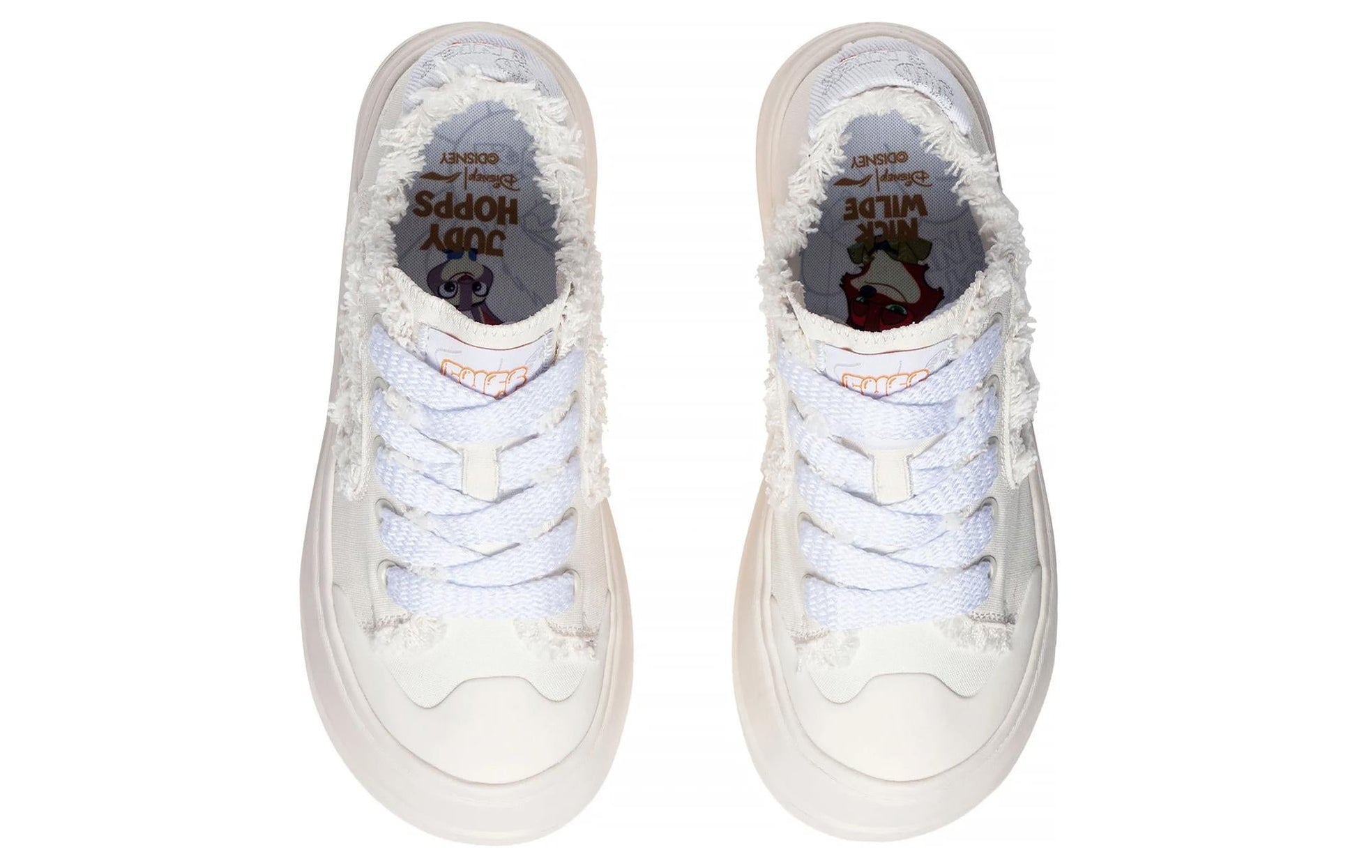 (WMNS) Li-Ning x Disney Zootopia Sugar Platform 'Cream White' AGCT042-2