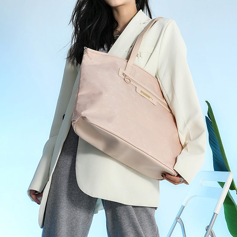 (WMNS) PUMA Prime Classics Large Shopper Bag 'Beige' 077939-02