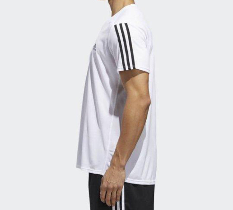 adidas Run 3s Tee M Sports Short Sleeve White DN9041