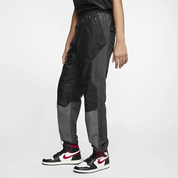 Air Jordan x Off-White Knitted Nylon Sports Pants Asia Sizing 'Black' CV0544-010