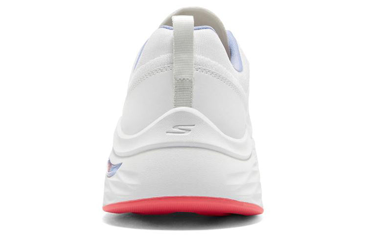 (WMNS) Skechers Max Cushioning Arch Fit 'White' 128300-WPKB