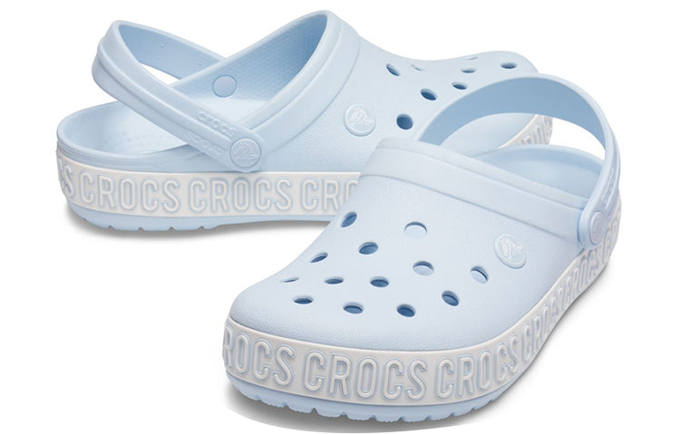 Crocs Crocband Logo Mania Clogs 'Sky Blue' 205914-4KA