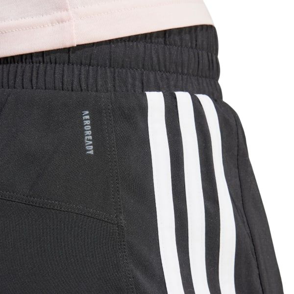 (WMNS) adidas 2 in 1 Pacer Shorts Asia Sizing 'Black' JJ3116