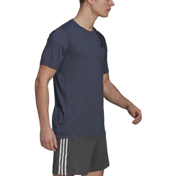 adidas AEROREADY Designed To Move Motion T-shirt 'Crew Navy Mel' GR0508