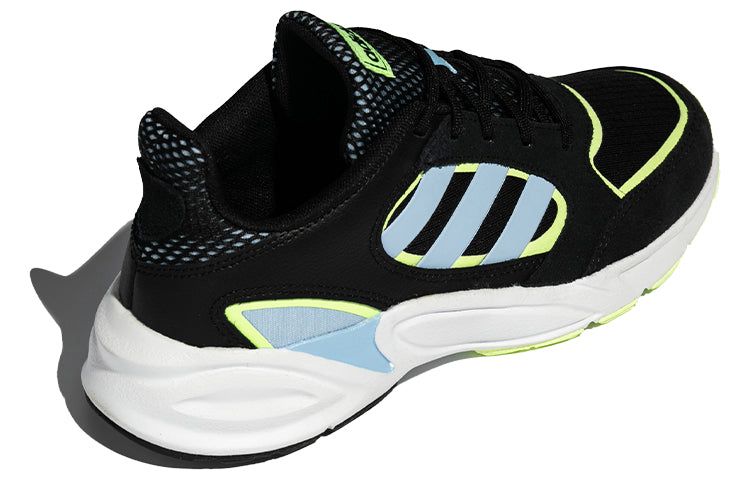 (WMNS) adidas neo 90s Valasion Black/Blue/Green FU9403