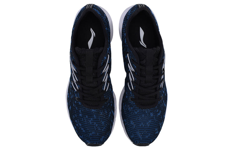 Li-Ning Light Weight Sport Shoes 'Black Blue' ARBN021-1