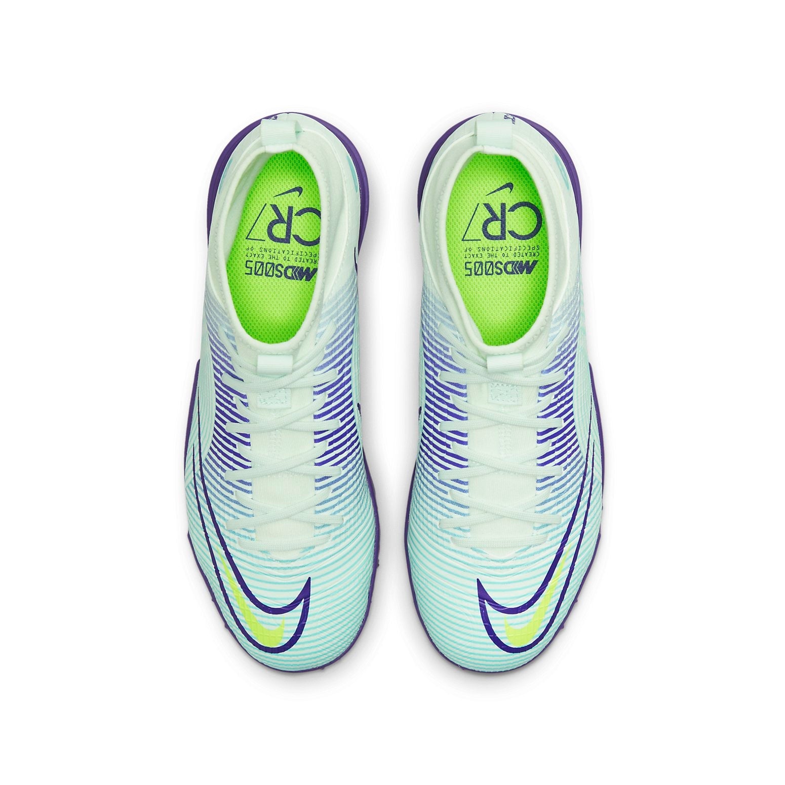 (GS) Nike Mercurial Superfly 8 Academy TF 'Dream Speed - Barely Green Electro Purple' DN3776-375