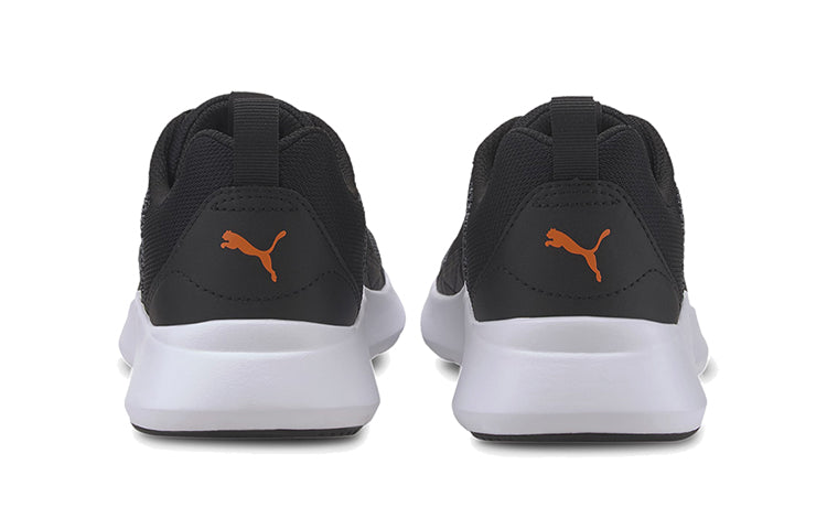 (GS) PUMA Unisex-Child Wired Knit Low Top Running Shoes Grey/Black 367381-09