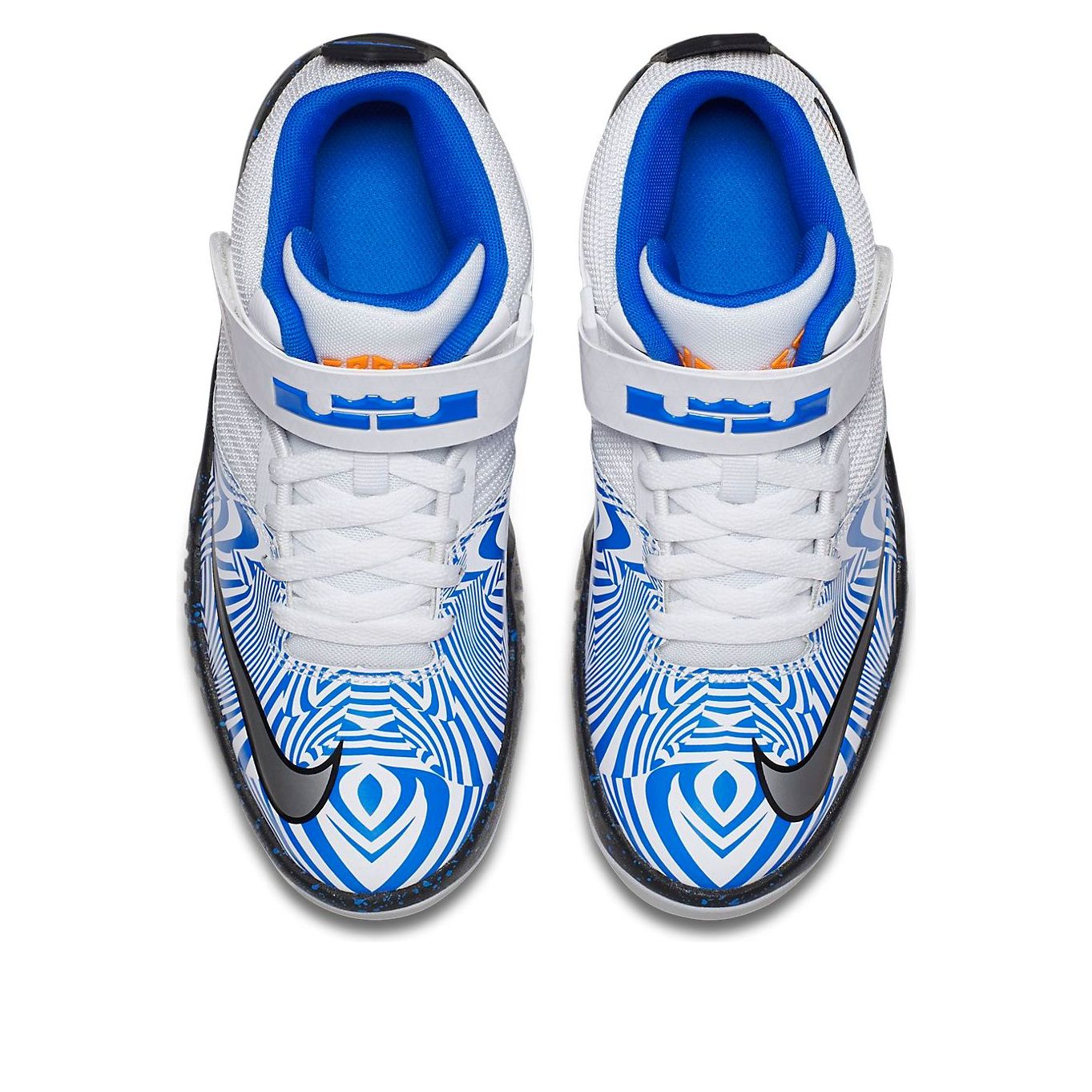 (GS) Nike Lebron Air Akronite White/Blue 819832-101