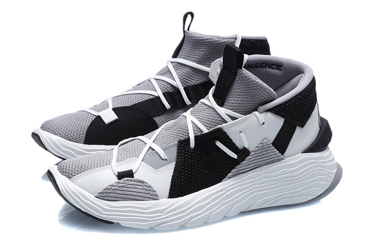Li-Ning Kung Fu Winterized Sports Shoes 'Grey Black' AGBQ073-2
