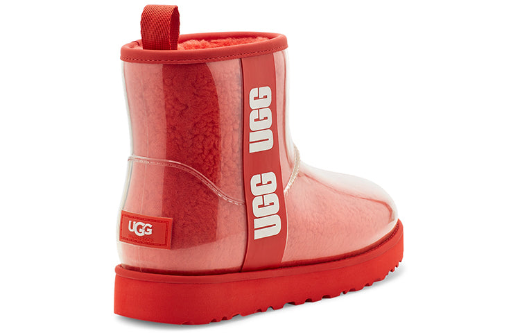 (WMNS) UGG Classic Clear Mini Large LOGO Fleece Lined 1113190-LFL