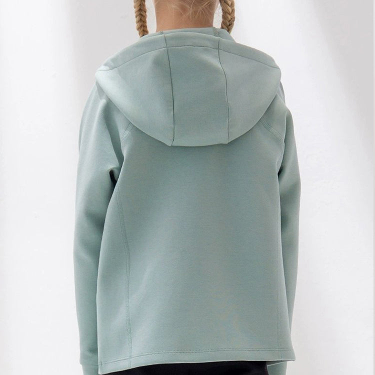 (GS) Mizuno Graphic Casual Hoodie 'Teal' 32CA2A52