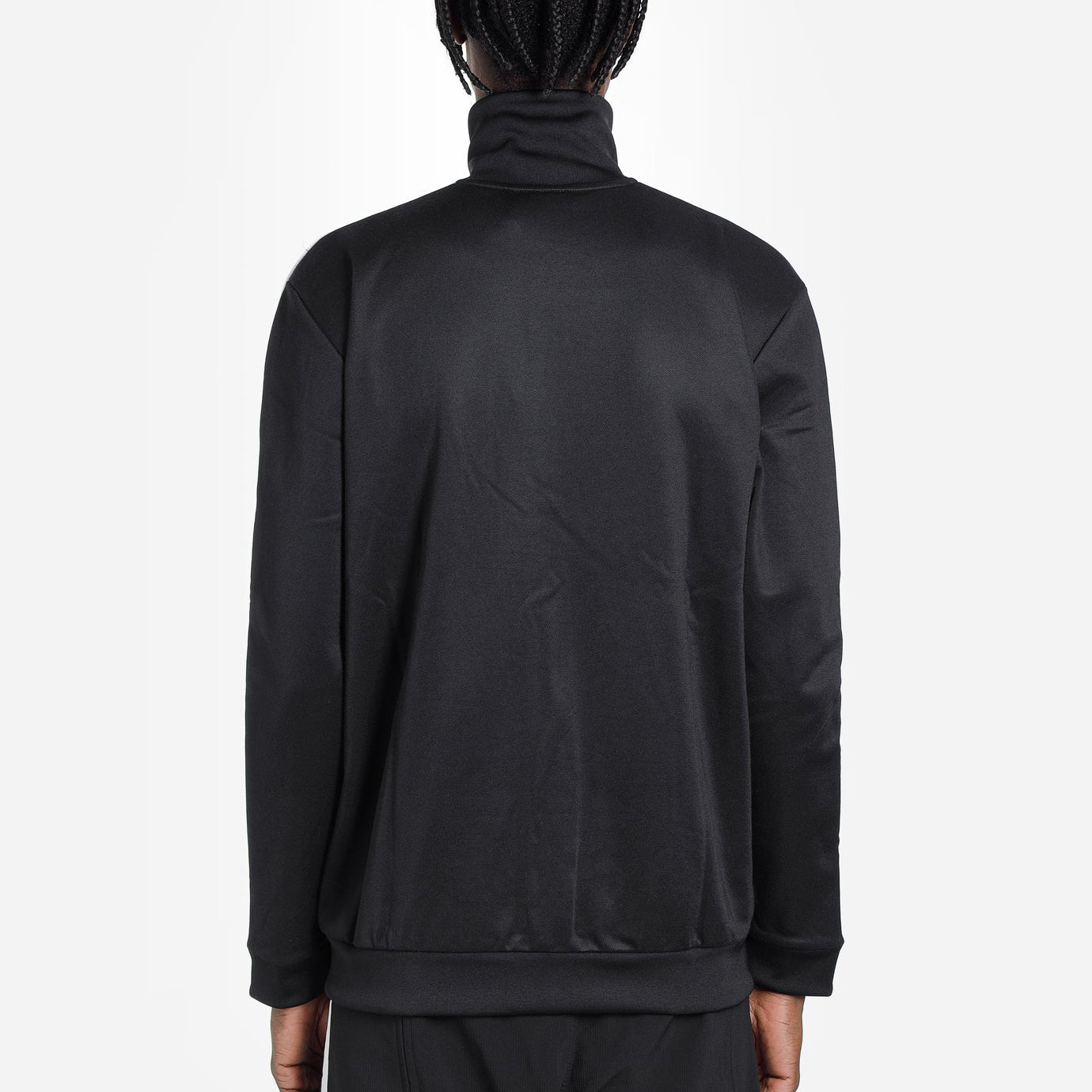adidas originals logo Long Sleeves Sports Jacket Black CW1250