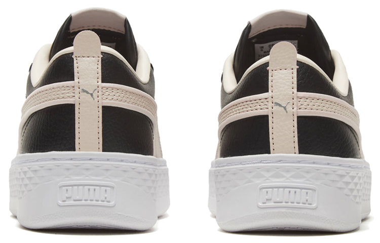 (WMNS) PUMA Smash Platform Piping Black 373315-01