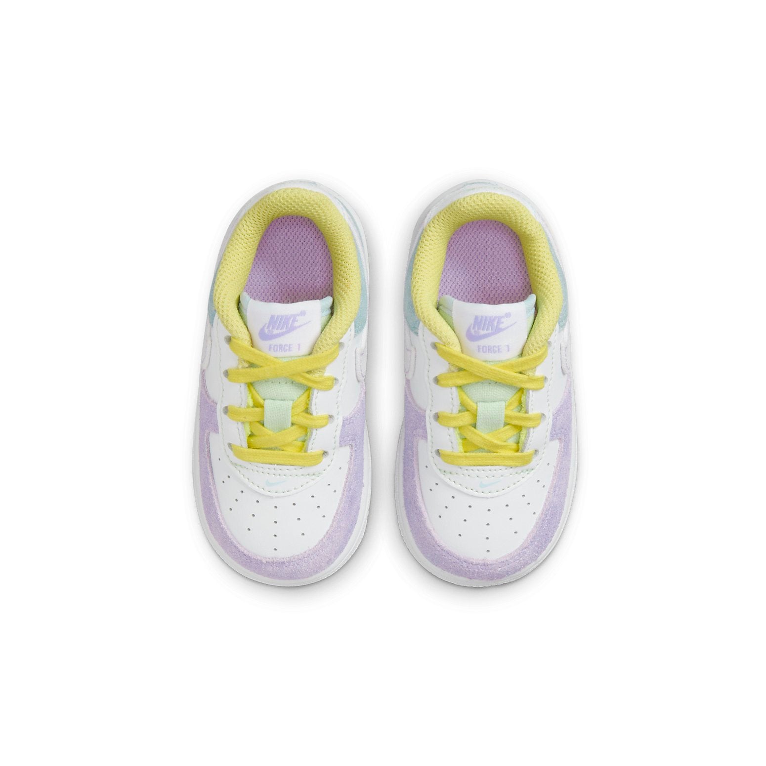 Nike Force 1 LV8 'White Purple Green' DQ8599-100