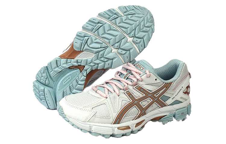 (WMNS) ASICS Gel-Kahana 8 'White Blue Golden' 1012A993-100