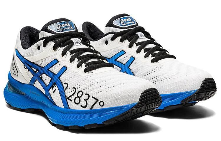 (WMNS) ASICS Gel-Nimbus 22 'White Blue' 1012A772-101