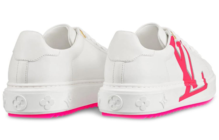(WMNS) LOUIS VUITTON LV Time Out Sports Shoes White/Pink 1A4VVN