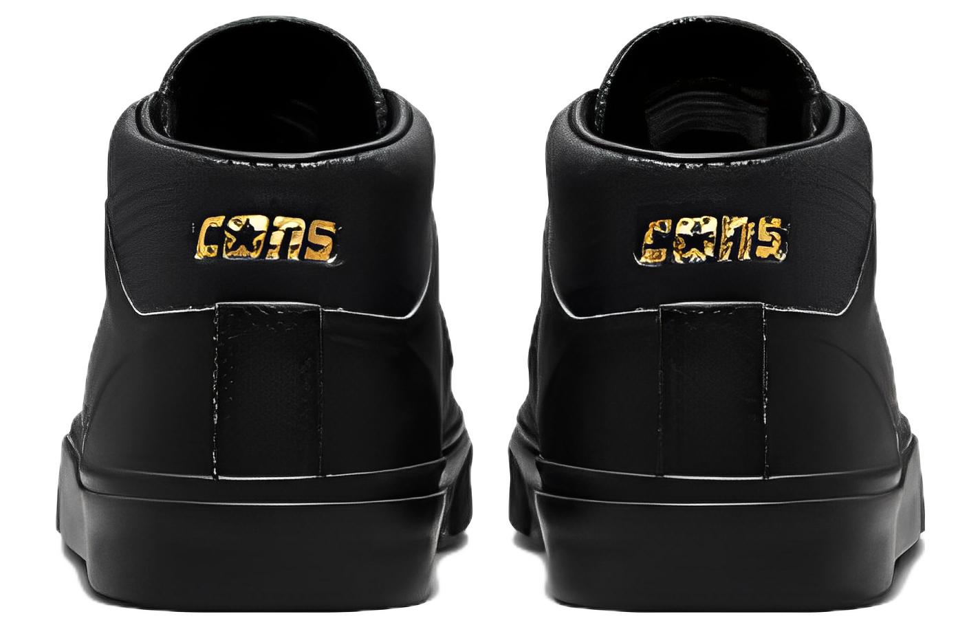 Converse Louie Lopez Pro Mid 'Mono Leather - Triple Black' A05089C