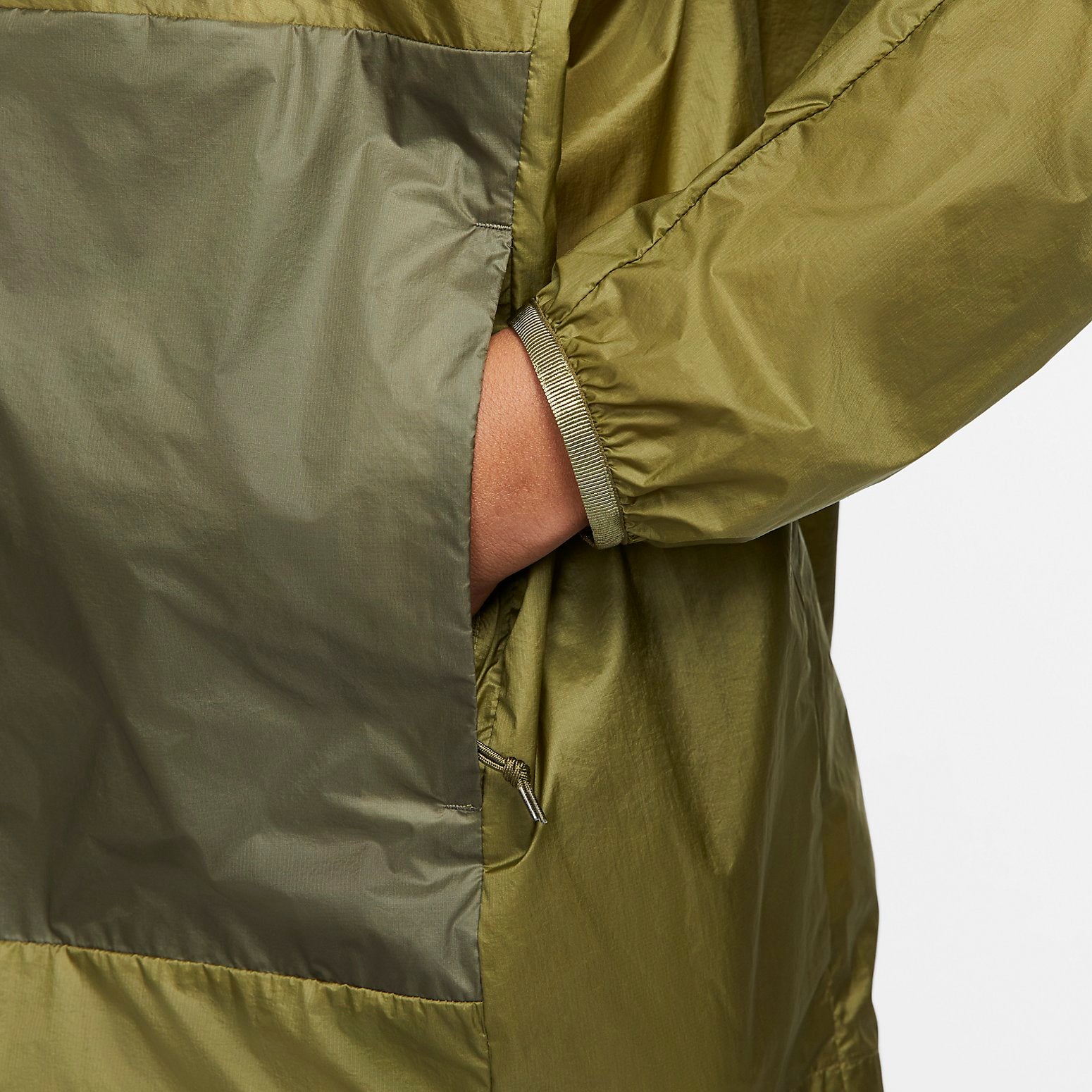 Nike Acg Half-Zip Windbreaker Jacket 'Olive' DN3953-378