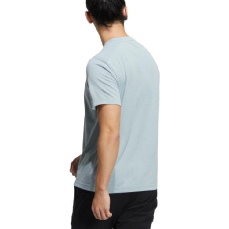 Men's adidas Terrex Tx Logo Ss T Outdoor Sports Short Sleeve Light Gray T-Shirt HM3812