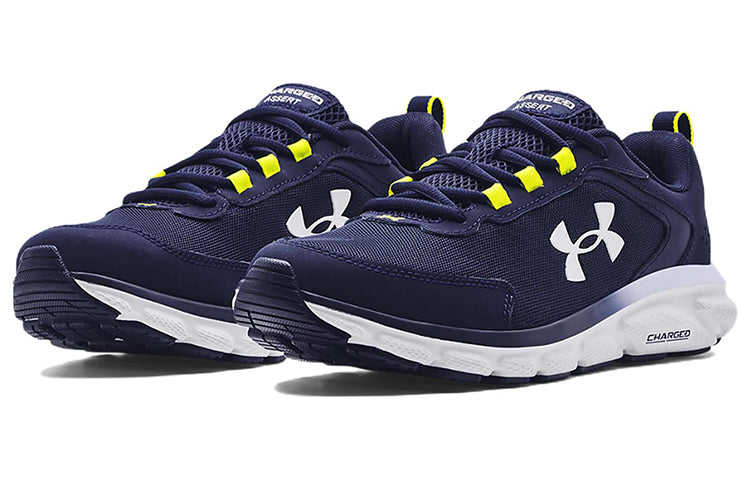 Under Armour Charged Assert 9 'Midnight Navy Yellow Ray' 3024590-404