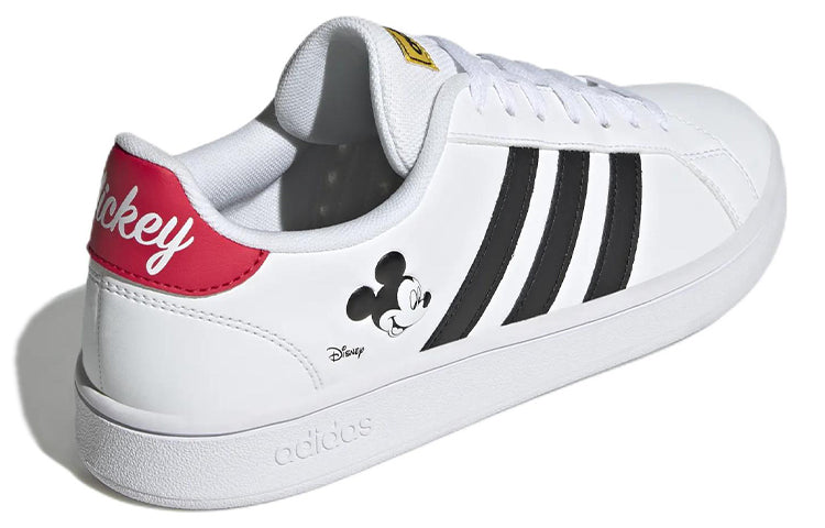 adidas neo Grand Court 'White Black Red' GZ4645