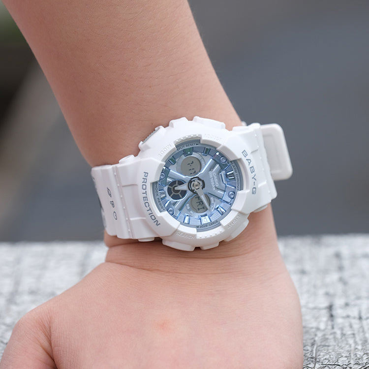CASIO Baby-G 'White Blue' BA-130-7A2PRL