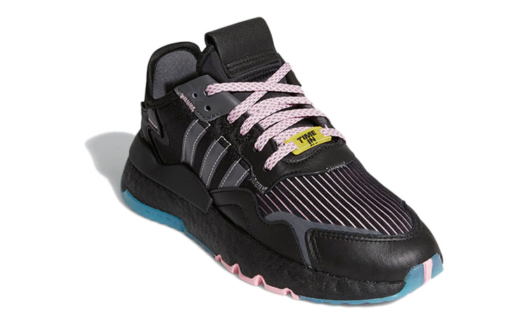(GS) adidas Ninja x Nite Jogger J 'Black Blue Glow' FY0176