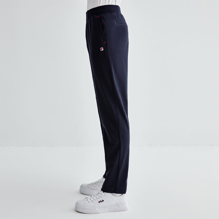 FILA Yellow Breathable Sports Pants Straight Casual Pants Blue F11M021603F