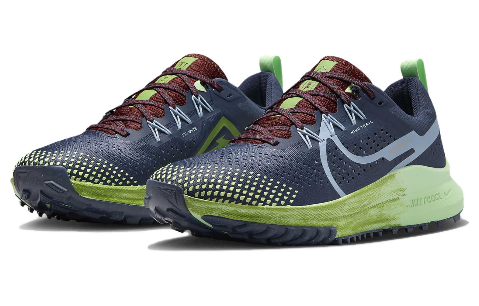 (WMNS) Nike React Pegasus Trail 4 'Thunder Blue Chlorophyll' DJ6159-403