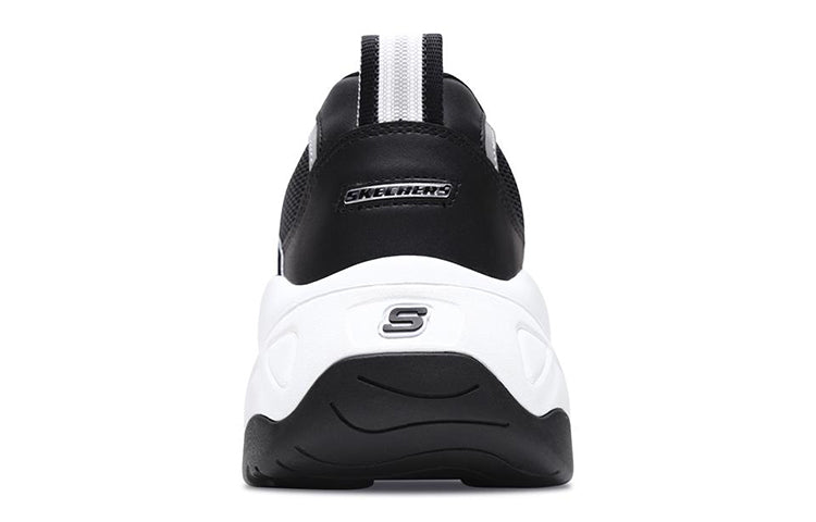 Skechers D lites 3.0 Low-Top Daddy Shoes Black/White 999878-BKW