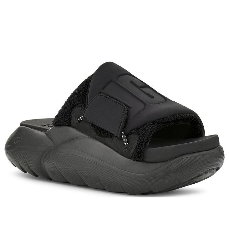 (WMNS) UGG LA Alto Slide 'Black' 1125022-BLK