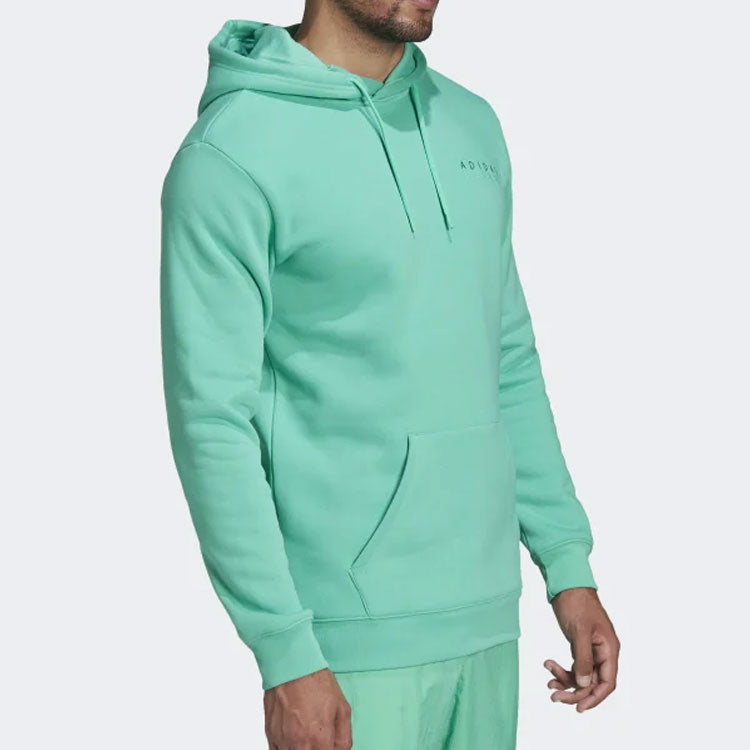 Men's adidas originals Solid Color Logo Embroidered Green HF4919